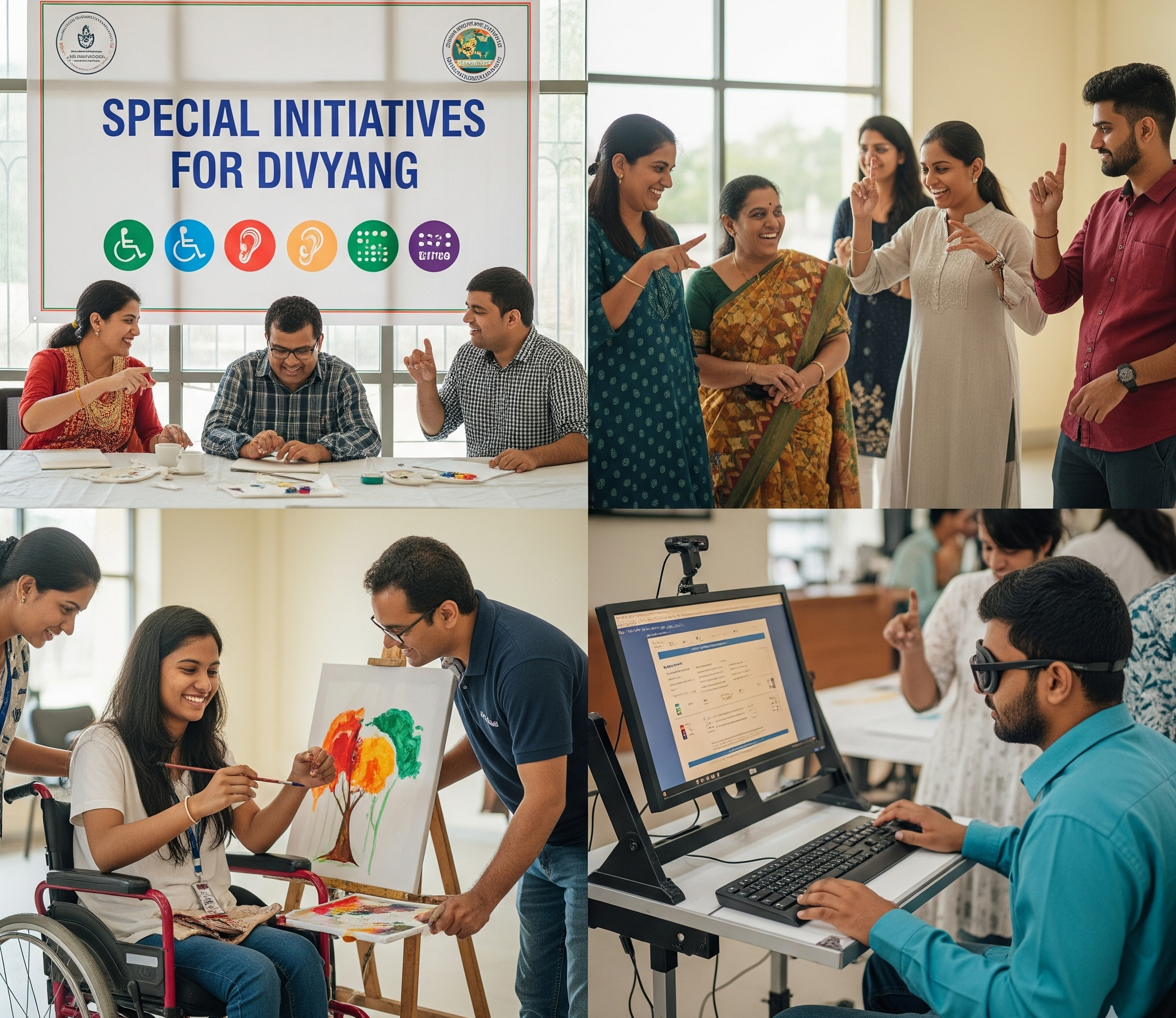 Special Initiatives For Divyang (Differently Abled)